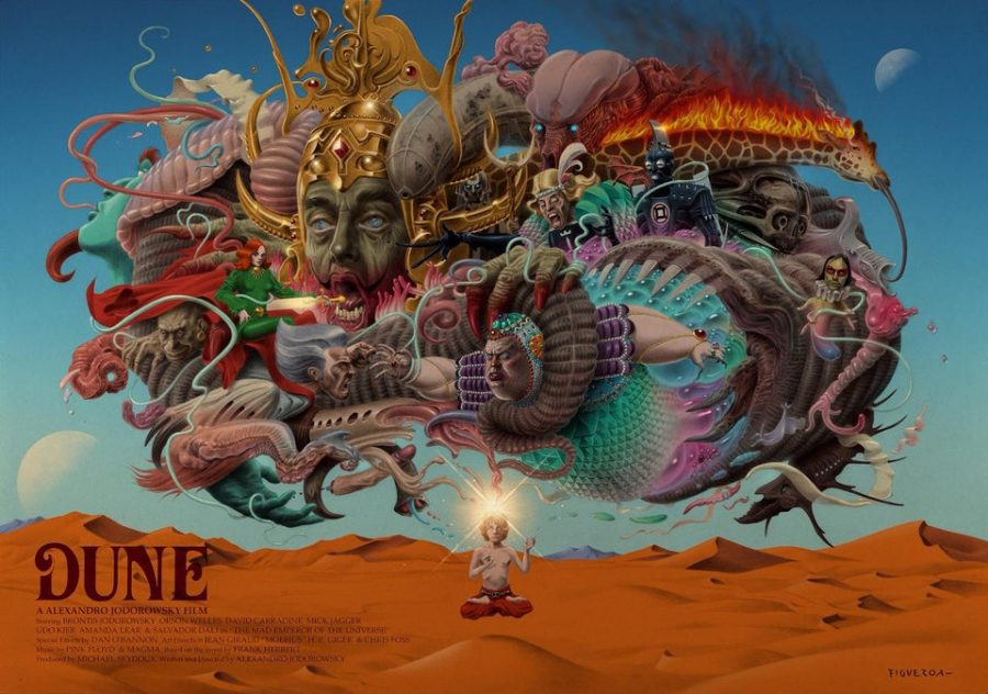 Art by H. Emmanuel Figueroa inspired by Jodorowsky’s Dune