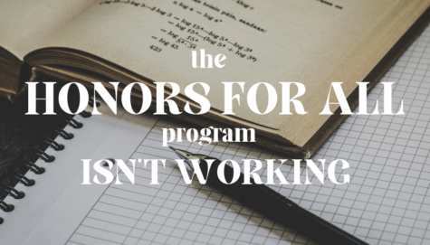 The Honors for All Program Isnt Working
