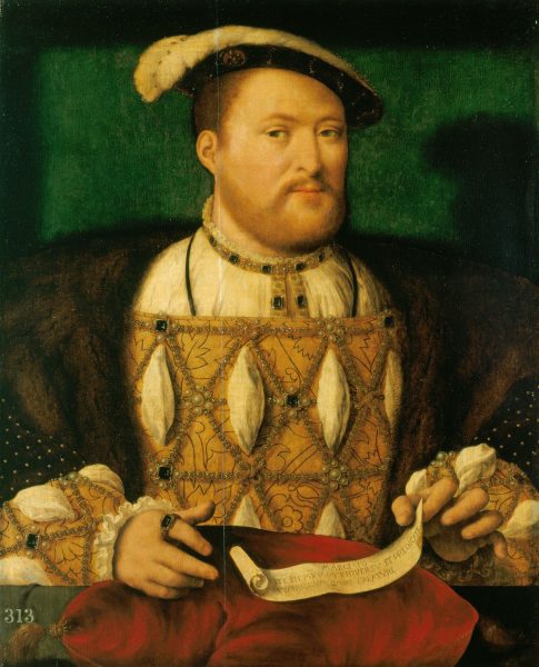 Portrait of Henry VIII by Joos van Cleve, c. 1531